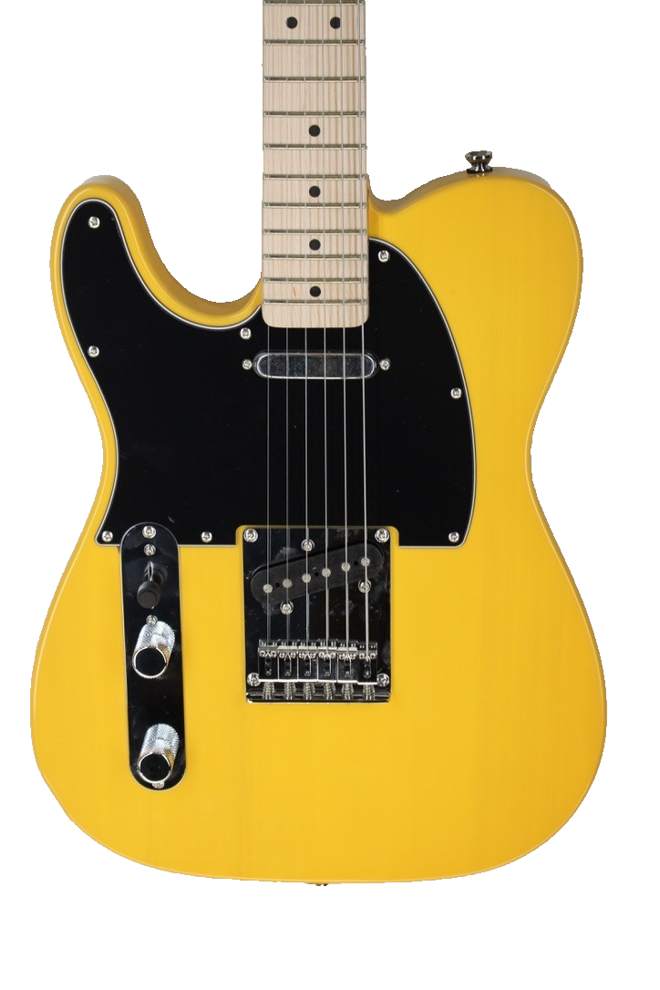 Squier Affinity Telecaster Electric Guitar LH Left Handed - Butter