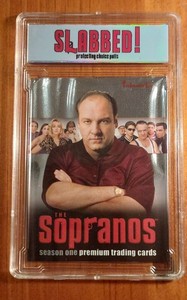 2005 INWORKS SOPRANOS OPENED PACK - SLABBED JAMES GANDOLFINI 