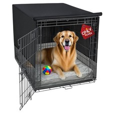 Breathable Dog Crate Cover - 4 Sides Mesh Ventilation,Basic Pet Kennel Cover,...