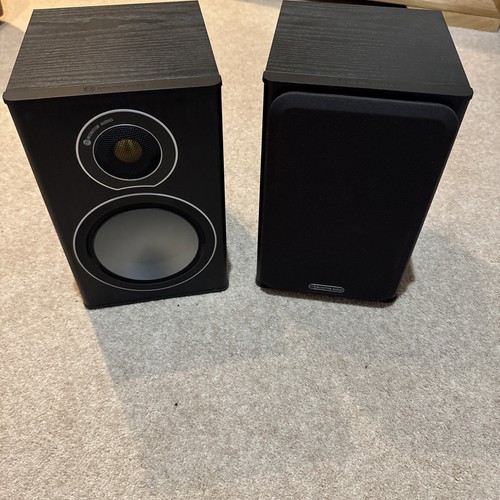 Monitor Audio Bronze 1 Lautsprecher in Schwarz Eiche