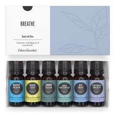 Edens Garden Essential Oils Breathe 6 Set   100 Pure 0.33 Fl Oz Pack of 6 