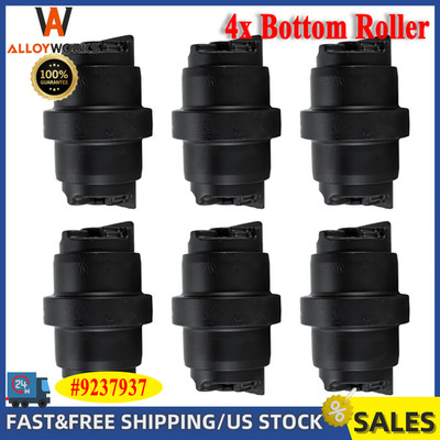 6 x Bottom Track Roller Fit John Deere 27C 27ZTS 35C 35G 35D 35ZTS 27 #9237937