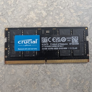 Crucial 32GB DDR5 4800 Sodimm | eBay