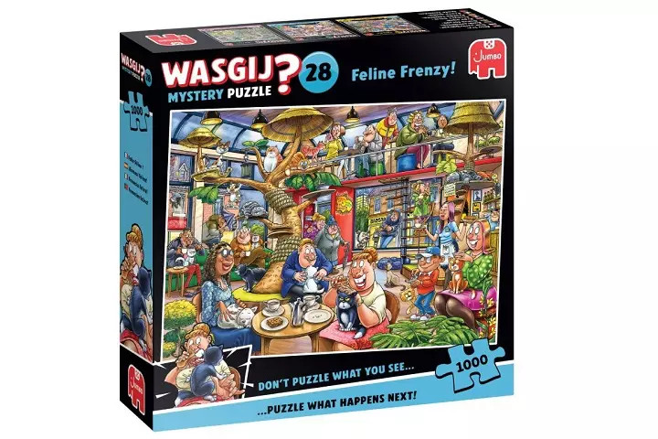 8721017602859 Puzzle 1000 elementw Wasgij Mystery Koci obd TM Toys 7190₽