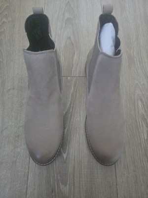 Tamaris Damen Schuhe Stiefeletten gr 40 neu Nubukleder