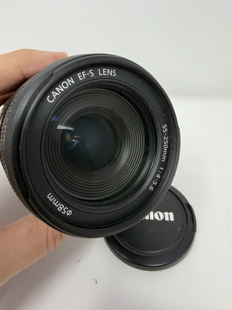 Canon EF-S 55-250mm Focal Macro/Close Up Camera Lenses for sale | eBay