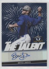 2020 Leaf Valiant The Talent Blue Prismatic /50 Bryce Jarvis #TT-BJ2 Auto 7m3