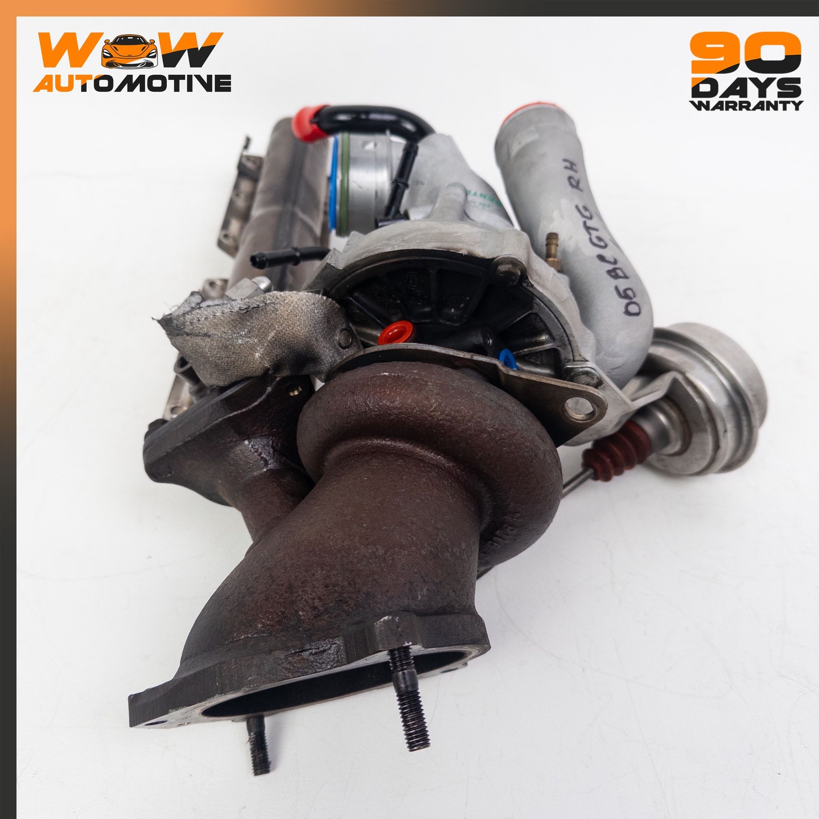 04-13 BENTLEY CONTINENTAL GT FLYING SPUR RIGHT TURBOCHARGER EXHAUST MANIFOLD OEM