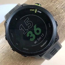 Garmin Forerunner 55 Men Black GPS Fitness Tracker Smartwatch 7 1/2" NO CHARGER