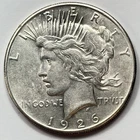 1926-P $1 Peace Dollar 90% Silver Philadelphia US Coin BETTER DATE!