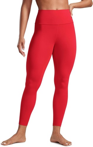 CRZ YOGA Women's Butterluxe High Waisted Capri Workout Leggings 23'' - boterzachte Gym Leggings Yoga Broek Super-sonic Blue L