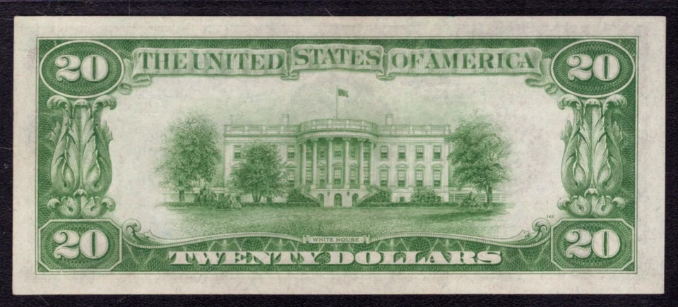 1934 $20 FEDERAL RESERVE NOTE KANSAS CITY FR.2054-J LGS PCGS CU 64 PPQ - Image 4 of 4