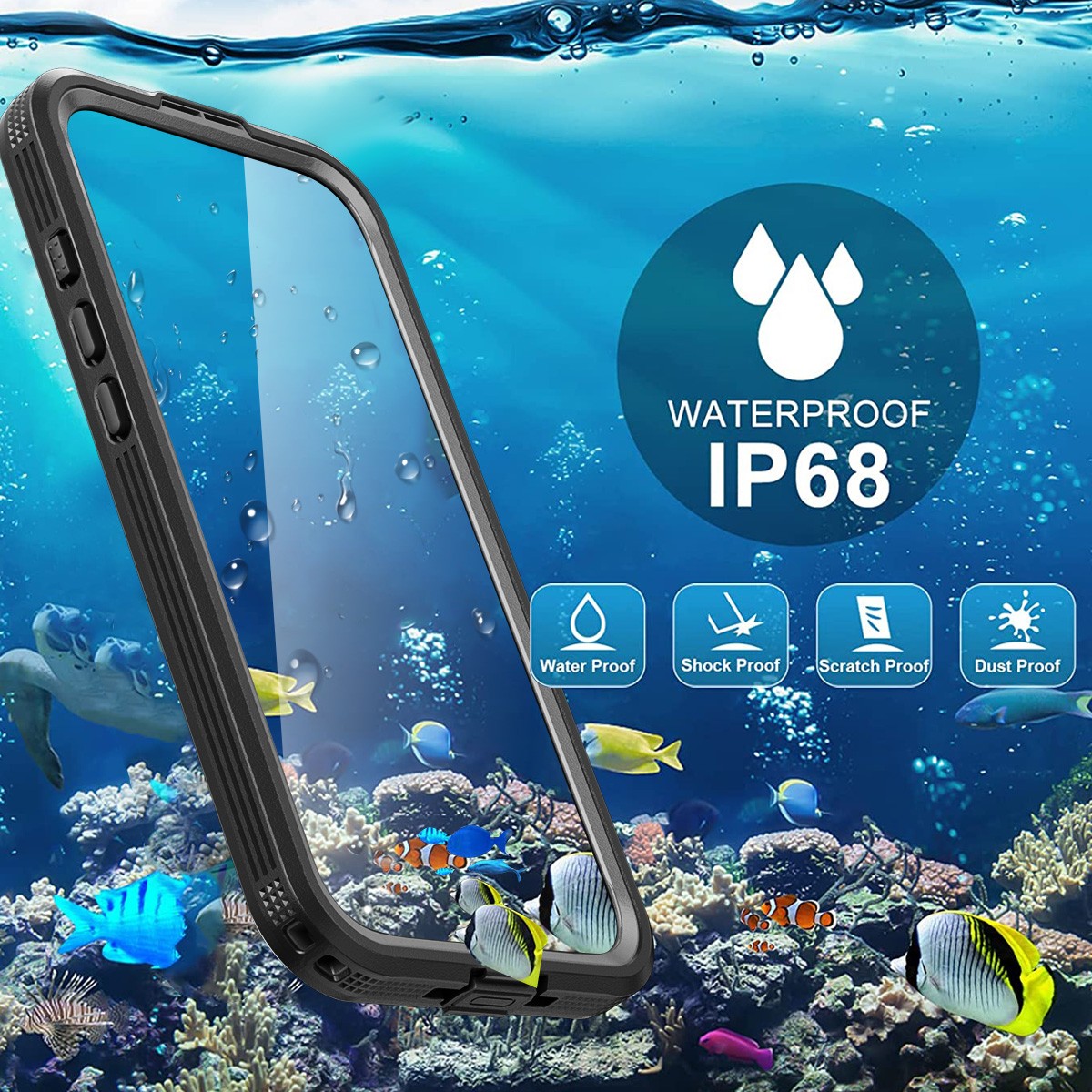 Waterproof Case For iPhone Air MagSafe Shockproof Underwaer Full Body Cover