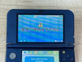 Nintendo New 3DS XL Metallic Blue Console Tested Japan ver D5443