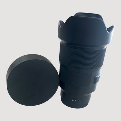 Sigma 20mm f/1.4 DG HSM Art Fisheye Lens for Sony E-Mount w/ Caps & Hood