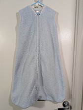 HB Hudson Baby Toddler Blue Fleece Sleep Sack Wearable Blanket 18-24 Months