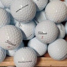 10 Dozen Titleist Pro V1x 2023 Model Used Golf Balls 5A Mint/4A Mix Quality