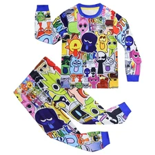 Spronki 4-10-year-old Kids pajama set for boys and girls, fashionable pajamas