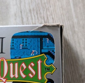 Castlevania 2 Simon's Nintendo NES Aut&eacute;ntico Caja Manual y Funda Solo - Sin Juego