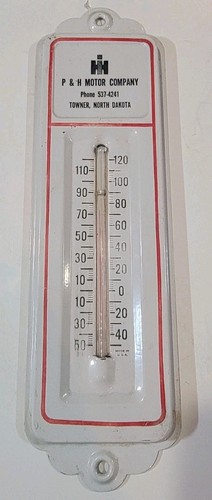 International Harvester Thermometer P&H Motor Company Towner North Dakota