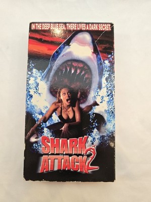 Shark Attack 2 VHS Horror Thriller 2000 Danny Keogh Thorston Kaye Lions Gate 