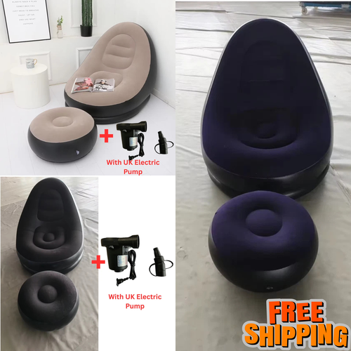 Divano Gonfiabile, Portatile, Chaise Longue, Divano Letto - Foto 7