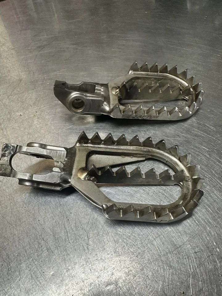 Raptor Apex estriberas clavijas pie de titanio 85-501 sx mc tc fc sxf gasgas ktm husky Foto 3 de 4