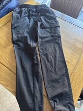 Arne Herren Wanderhose schwarz wasserdicht Größe S