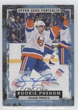 2015-16 Upper Deck Portfolio Color Photos Shane Prince #207 Rookie Auto RC 01qm