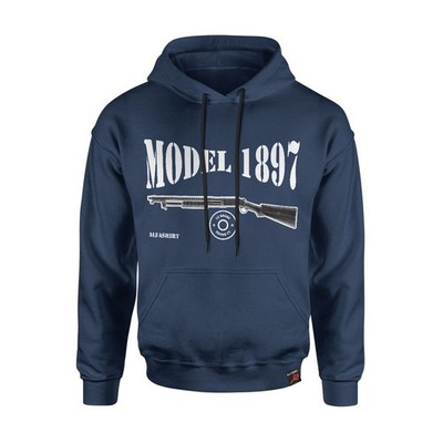 Model 1897 Flinte USA Shotgun Gauge Pumpgun Hoodie #43402
