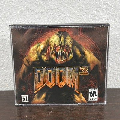 Doom 3 PC Game (2004)   Case 3 Disc  Used CD-ROM