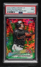 2023 Chrome Logofractor Edition Green Refractor /99 Adley Rutschman PSA 9 4f5
