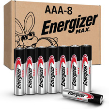 Energizer AAA 8 Pack   High-Performance Power for Home Devices