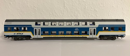 Piko H0 57682 Doppelstock-Personenwagen Alex 2. Klasse Ep. VI Ohne OVP | Condition: Gebraucht