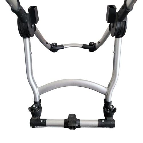 Panorama XTI Chassis Silver Frame With Brake Brown Leather Handle - Picture 9 of 10