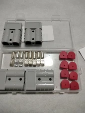 Direct replace Anderson Power SB50 Connector Kit  6 AWG 1 Housing 2 Contacts  *C