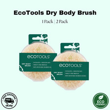 EcoTools Dry Body Brush Exfoliating Bamboo Body Brush | Vegan Dry Brushing Tool