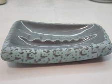 Vintage Mid Century Modern Ceramic Ashtray By Plymouth Products, PA 1960s Nice