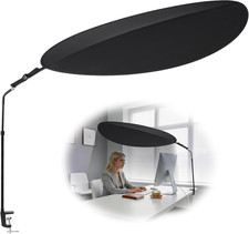 Office Cubicle and Desk Shade - Suitable for Cubicle to Block Light and Privacy