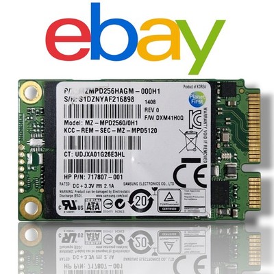   Samsung 256GB mSATA SSD | MZMPD256HAGM-000H1 | SATA III    #FF98