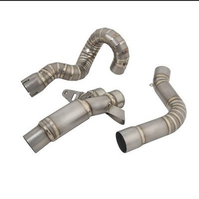 Titanium Mid Exhaust Link Pipe Slip On For Ducati Multistrada 950 V2 V2S 2017-20