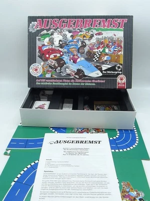Ausgebremst 1993 ASS taktisches Familienspiel ab 10 Jahren beschädigt - Bild 1 von 4