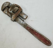 VINTAGE ~ Stillson Mfg. Co - #10 Adjustable Pipe/Monkey Wrench - Made In USA