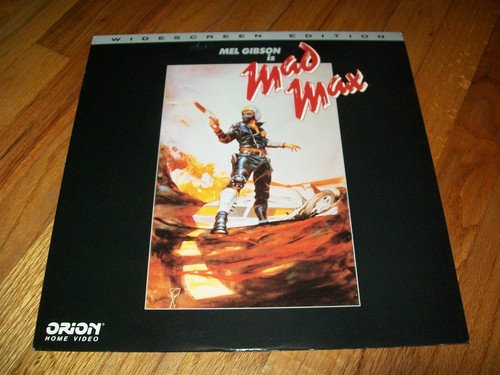 MAD MAX Laserdisc LD WIDESCREEN FORMAT VERY GOOD CONDITION VERY RARE GREAT FILM