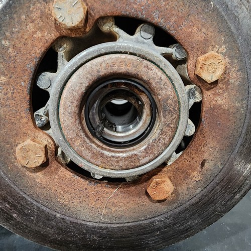 POLARIS XPLORER MAGNUM SPORTSMAN 400 SCRAMBLER RH LH FRONT WHEEL HUB & ROTOR - Picture 8 of 9