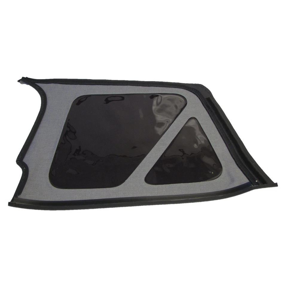 Jeep Wrangler TJ Soft Top, 97-02, Upper Doors, Tinted Windows, Black Denim - Image 4 of 4