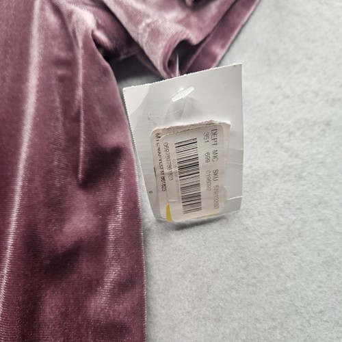MM Women's Medium Purple Velvet Tops NWT - Picture 6 of 11