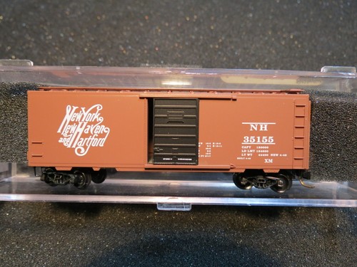 N - Micro-Trains 20029 - 40’ puerta corredera vagón de carga, New Haven 35155 LN | Zustand: Used