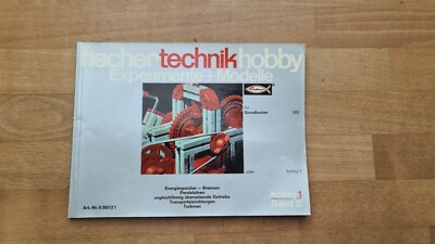 fischertechnik hobby Experimente + Modelle hobby1 Band 2 super Zustand 39512