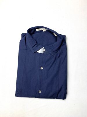 Vintage 80 s Perry Ellis Mens Dress Shirt Size M Short Sleeve New